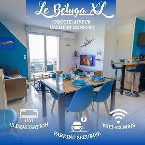 Appartement Le Beluga Xl - Confort Et Proximite Airbus, Colomiers